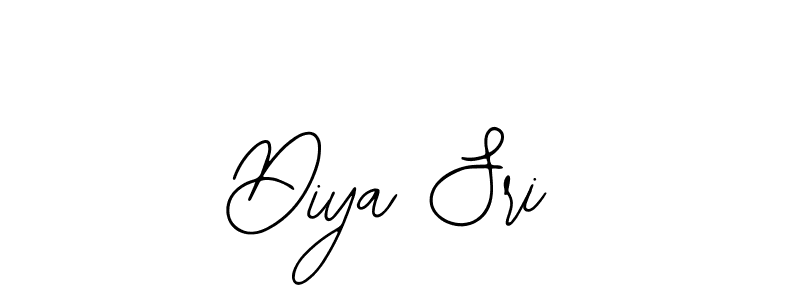 Use a signature maker to create a handwritten signature online. With this signature software, you can design (Bearetta-2O07w) your own signature for name Diya Sri. Diya Sri signature style 12 images and pictures png