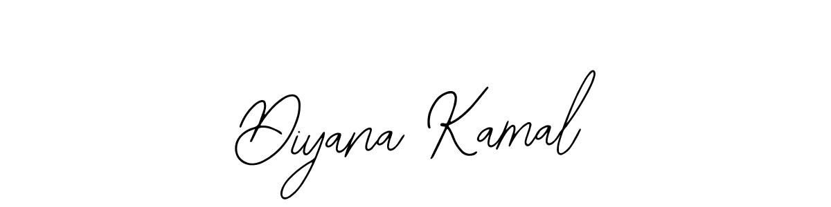 Also we have Diyana Kamal name is the best signature style. Create professional handwritten signature collection using Bearetta-2O07w autograph style. Diyana Kamal signature style 12 images and pictures png