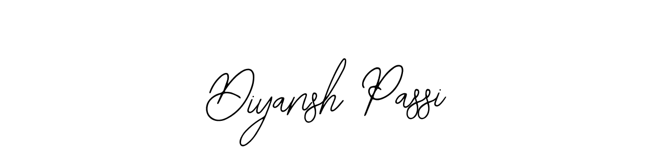 if you are searching for the best signature style for your name Diyansh Passi. so please give up your signature search. here we have designed multiple signature styles  using Bearetta-2O07w. Diyansh Passi signature style 12 images and pictures png