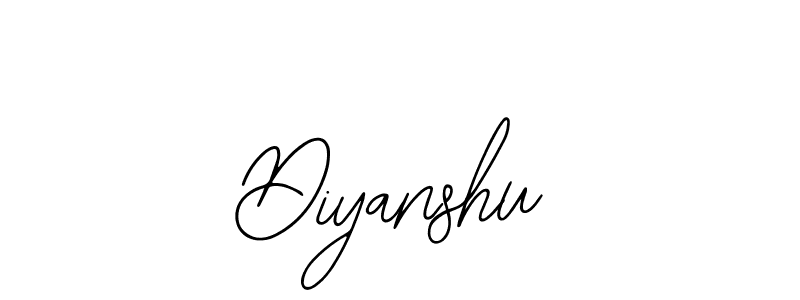 Use a signature maker to create a handwritten signature online. With this signature software, you can design (Bearetta-2O07w) your own signature for name Diyanshu. Diyanshu signature style 12 images and pictures png