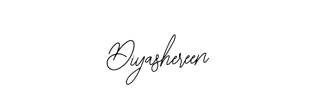 Make a beautiful signature design for name Diyashereen. With this signature (Bearetta-2O07w) style, you can create a handwritten signature for free. Diyashereen signature style 12 images and pictures png