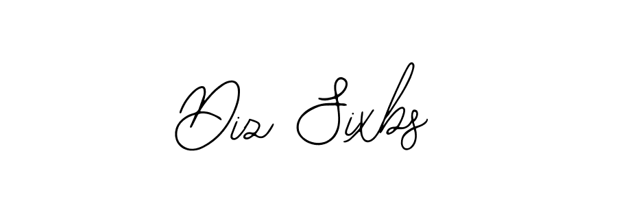 How to Draw Diz Sixbs signature style? Bearetta-2O07w is a latest design signature styles for name Diz Sixbs. Diz Sixbs signature style 12 images and pictures png