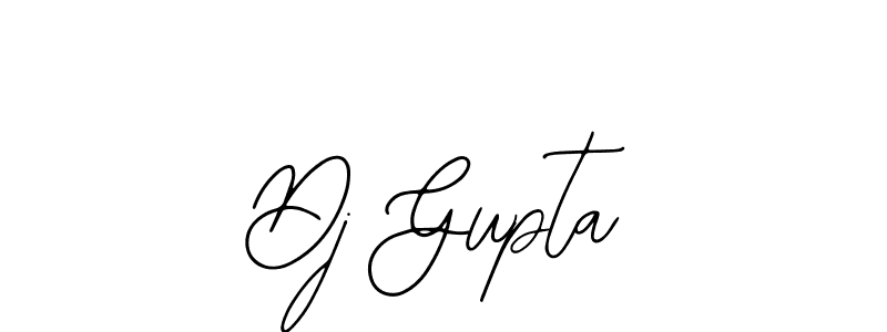 Dj Gupta stylish signature style. Best Handwritten Sign (Bearetta-2O07w) for my name. Handwritten Signature Collection Ideas for my name Dj Gupta. Dj Gupta signature style 12 images and pictures png