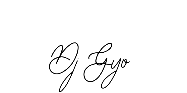 if you are searching for the best signature style for your name Dj Gyo. so please give up your signature search. here we have designed multiple signature styles  using Bearetta-2O07w. Dj Gyo signature style 12 images and pictures png