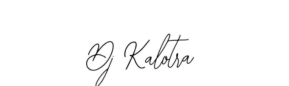 Make a beautiful signature design for name Dj Kalotra. With this signature (Bearetta-2O07w) style, you can create a handwritten signature for free. Dj Kalotra signature style 12 images and pictures png