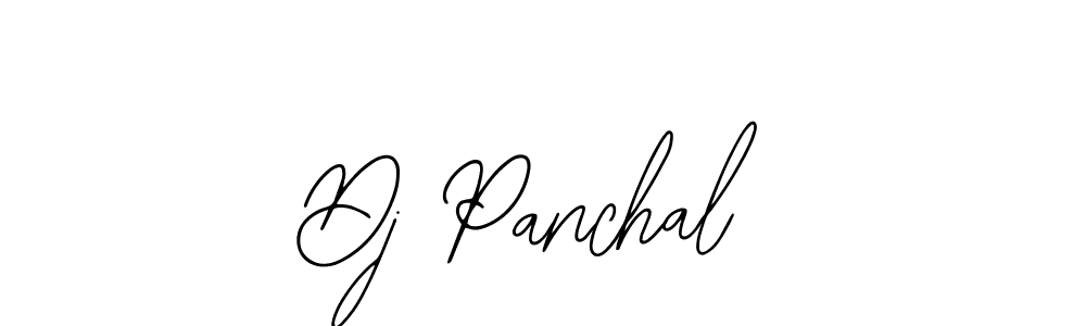 You should practise on your own different ways (Bearetta-2O07w) to write your name (Dj Panchal) in signature. don't let someone else do it for you. Dj Panchal signature style 12 images and pictures png