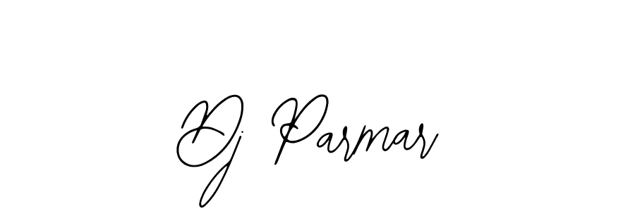 Design your own signature with our free online signature maker. With this signature software, you can create a handwritten (Bearetta-2O07w) signature for name Dj Parmar. Dj Parmar signature style 12 images and pictures png