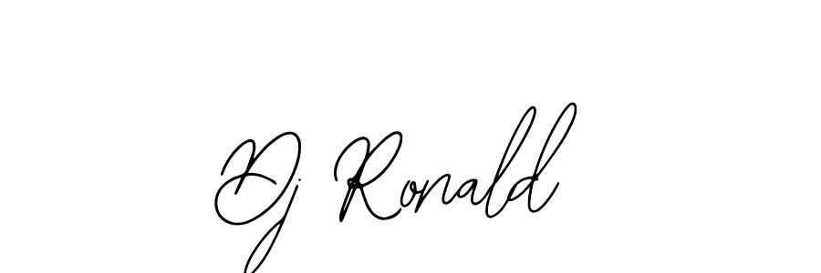 Dj Ronald stylish signature style. Best Handwritten Sign (Bearetta-2O07w) for my name. Handwritten Signature Collection Ideas for my name Dj Ronald. Dj Ronald signature style 12 images and pictures png