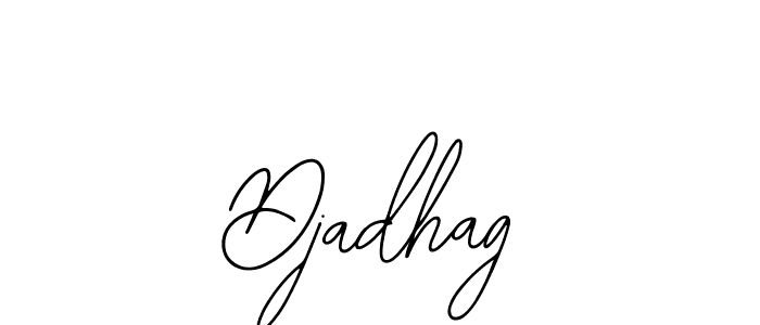 How to make Djadhag signature? Bearetta-2O07w is a professional autograph style. Create handwritten signature for Djadhag name. Djadhag signature style 12 images and pictures png
