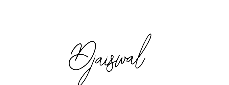 How to Draw Djaiswal signature style? Bearetta-2O07w is a latest design signature styles for name Djaiswal. Djaiswal signature style 12 images and pictures png