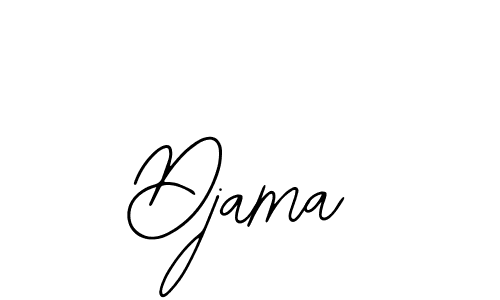 You should practise on your own different ways (Bearetta-2O07w) to write your name (Djama) in signature. don't let someone else do it for you. Djama signature style 12 images and pictures png