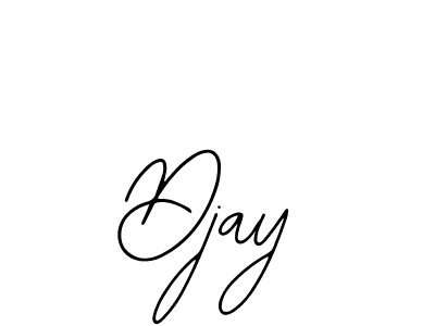 You should practise on your own different ways (Bearetta-2O07w) to write your name (Djay) in signature. don't let someone else do it for you. Djay signature style 12 images and pictures png