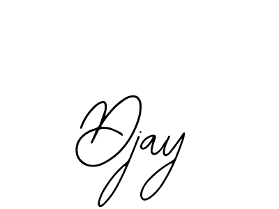 You should practise on your own different ways (Bearetta-2O07w) to write your name (Djay) in signature. don't let someone else do it for you. Djay signature style 12 images and pictures png