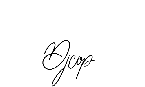 How to make Djcop signature? Bearetta-2O07w is a professional autograph style. Create handwritten signature for Djcop name. Djcop signature style 12 images and pictures png