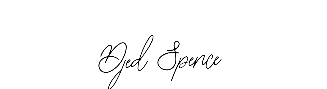 Similarly Bearetta-2O07w is the best handwritten signature design. Signature creator online .You can use it as an online autograph creator for name Djed Spence. Djed Spence signature style 12 images and pictures png
