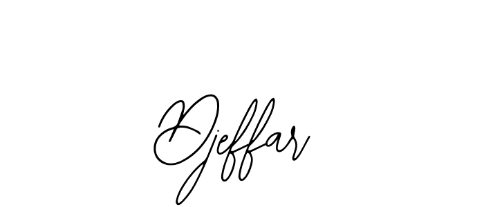 How to make Djeffar signature? Bearetta-2O07w is a professional autograph style. Create handwritten signature for Djeffar name. Djeffar signature style 12 images and pictures png
