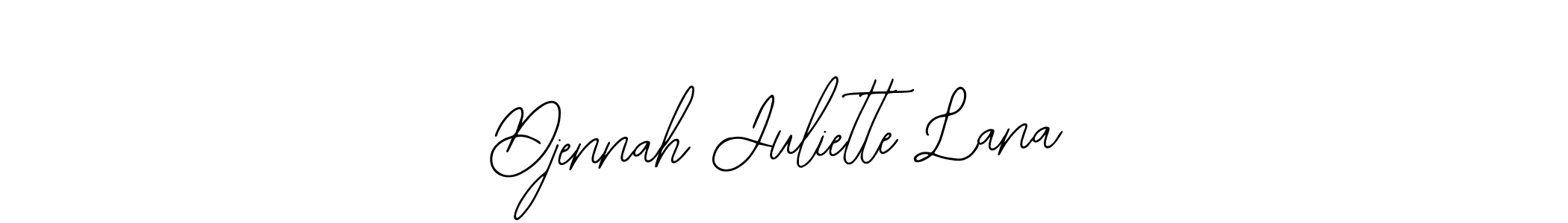 This is the best signature style for the Djennah Juliette Lana name. Also you like these signature font (Bearetta-2O07w). Mix name signature. Djennah Juliette Lana signature style 12 images and pictures png