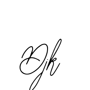 The best way (Bearetta-2O07w) to make a short signature is to pick only two or three words in your name. The name Djk include a total of six letters. For converting this name. Djk signature style 12 images and pictures png