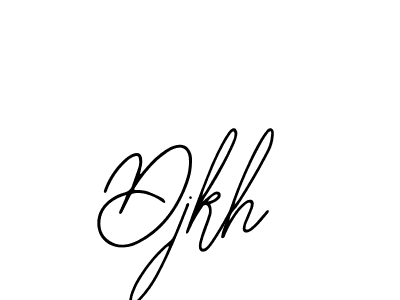 Create a beautiful signature design for name Djkh. With this signature (Bearetta-2O07w) fonts, you can make a handwritten signature for free. Djkh signature style 12 images and pictures png