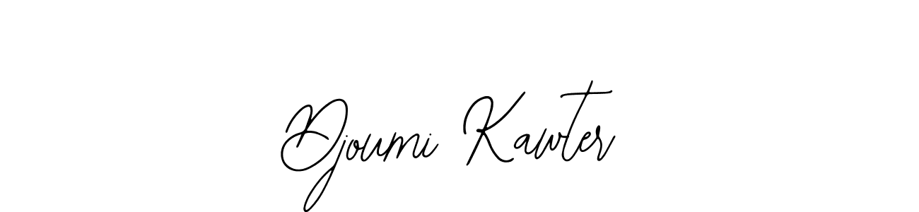How to make Djoumi Kawter signature? Bearetta-2O07w is a professional autograph style. Create handwritten signature for Djoumi Kawter name. Djoumi Kawter signature style 12 images and pictures png