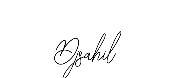 How to make Djsahil signature? Bearetta-2O07w is a professional autograph style. Create handwritten signature for Djsahil name. Djsahil signature style 12 images and pictures png