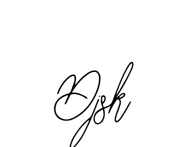 Design your own signature with our free online signature maker. With this signature software, you can create a handwritten (Bearetta-2O07w) signature for name Djsk. Djsk signature style 12 images and pictures png