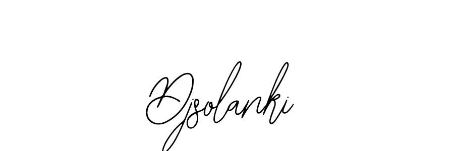 Also we have Djsolanki name is the best signature style. Create professional handwritten signature collection using Bearetta-2O07w autograph style. Djsolanki signature style 12 images and pictures png