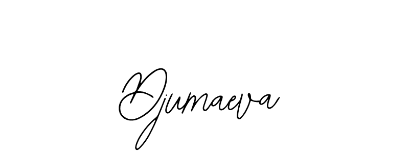 Djumaeva stylish signature style. Best Handwritten Sign (Bearetta-2O07w) for my name. Handwritten Signature Collection Ideas for my name Djumaeva. Djumaeva signature style 12 images and pictures png