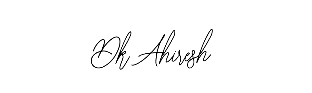 Dk Ahiresh stylish signature style. Best Handwritten Sign (Bearetta-2O07w) for my name. Handwritten Signature Collection Ideas for my name Dk Ahiresh. Dk Ahiresh signature style 12 images and pictures png