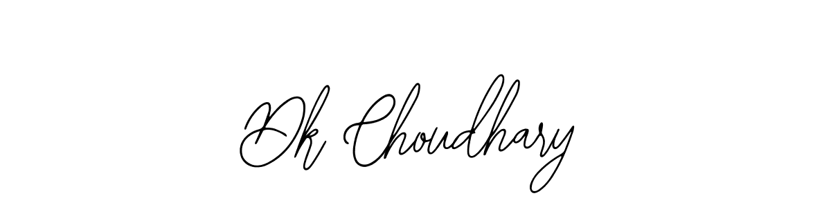 Also You can easily find your signature by using the search form. We will create Dk Choudhary name handwritten signature images for you free of cost using Bearetta-2O07w sign style. Dk Choudhary signature style 12 images and pictures png