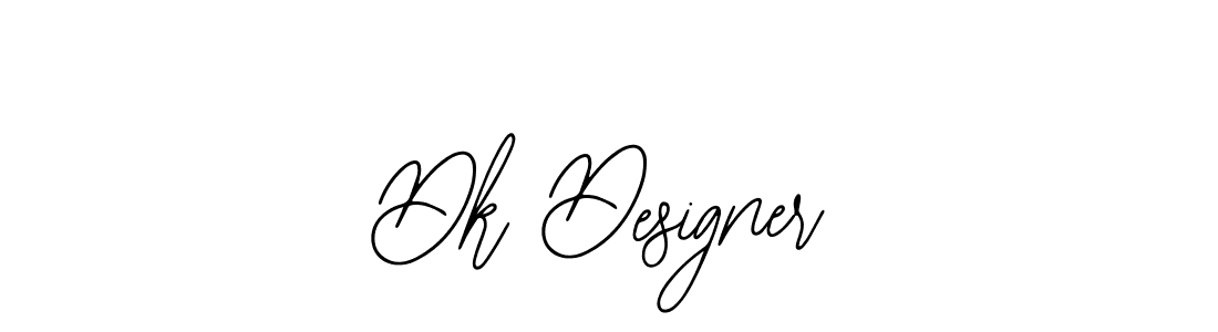 How to make Dk Designer name signature. Use Bearetta-2O07w style for creating short signs online. This is the latest handwritten sign. Dk Designer signature style 12 images and pictures png
