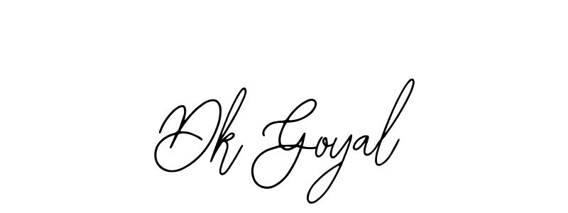 if you are searching for the best signature style for your name Dk Goyal. so please give up your signature search. here we have designed multiple signature styles  using Bearetta-2O07w. Dk Goyal signature style 12 images and pictures png