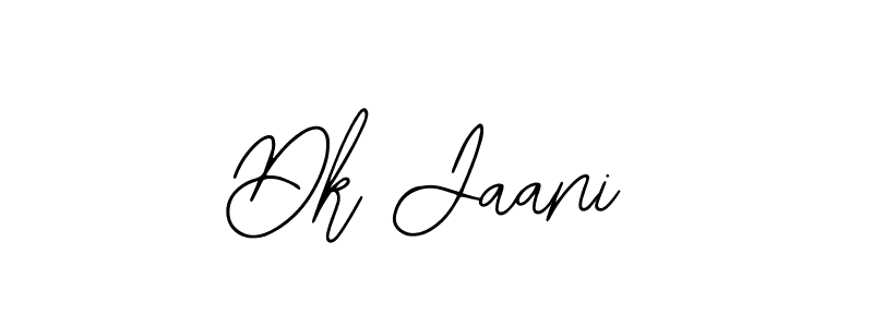 Also You can easily find your signature by using the search form. We will create Dk Jaani name handwritten signature images for you free of cost using Bearetta-2O07w sign style. Dk Jaani signature style 12 images and pictures png