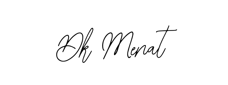 Similarly Bearetta-2O07w is the best handwritten signature design. Signature creator online .You can use it as an online autograph creator for name Dk Menat. Dk Menat signature style 12 images and pictures png