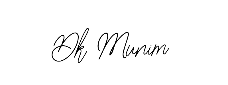 if you are searching for the best signature style for your name Dk Munim. so please give up your signature search. here we have designed multiple signature styles  using Bearetta-2O07w. Dk Munim signature style 12 images and pictures png