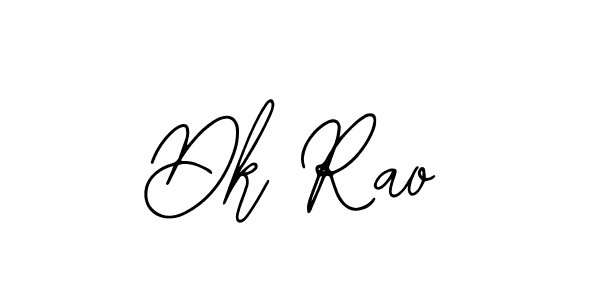 You should practise on your own different ways (Bearetta-2O07w) to write your name (Dk Rao) in signature. don't let someone else do it for you. Dk Rao signature style 12 images and pictures png
