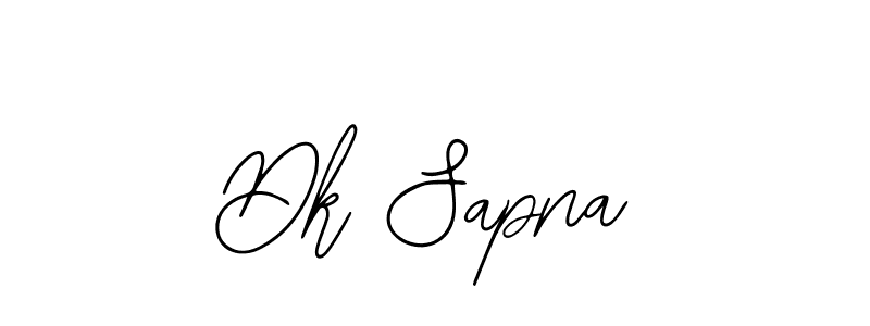 Also we have Dk Sapna name is the best signature style. Create professional handwritten signature collection using Bearetta-2O07w autograph style. Dk Sapna signature style 12 images and pictures png