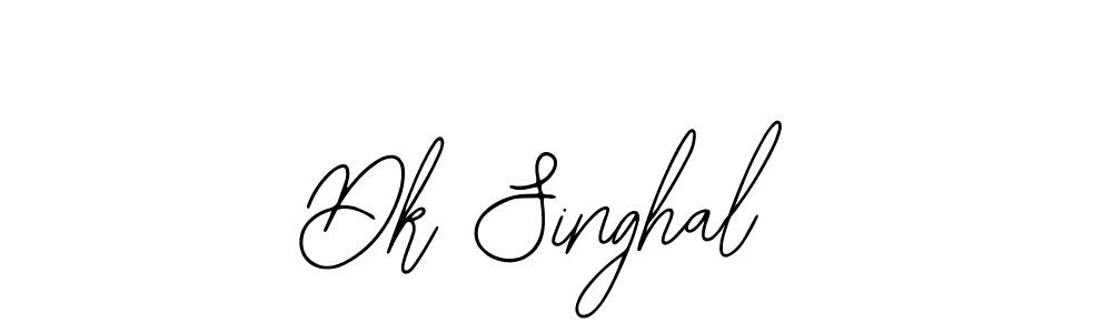 Similarly Bearetta-2O07w is the best handwritten signature design. Signature creator online .You can use it as an online autograph creator for name Dk Singhal. Dk Singhal signature style 12 images and pictures png