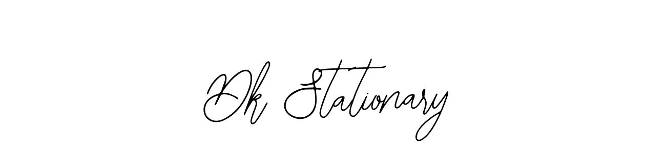 It looks lik you need a new signature style for name Dk Stationary. Design unique handwritten (Bearetta-2O07w) signature with our free signature maker in just a few clicks. Dk Stationary signature style 12 images and pictures png