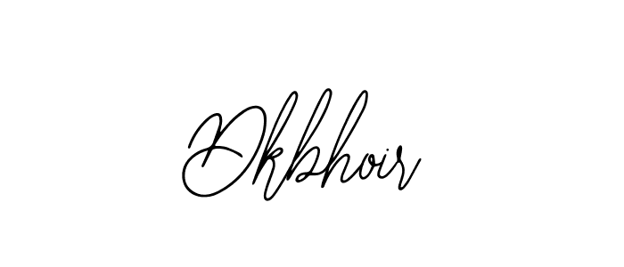 How to make Dkbhoir name signature. Use Bearetta-2O07w style for creating short signs online. This is the latest handwritten sign. Dkbhoir signature style 12 images and pictures png