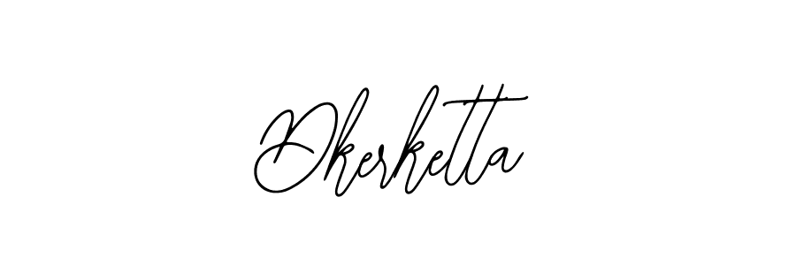 Create a beautiful signature design for name Dkerketta. With this signature (Bearetta-2O07w) fonts, you can make a handwritten signature for free. Dkerketta signature style 12 images and pictures png