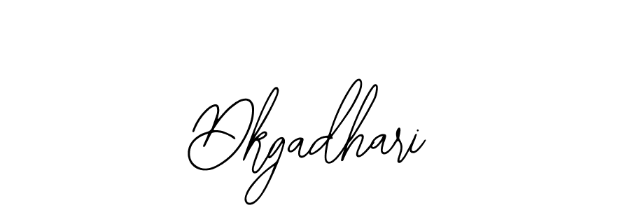 How to make Dkgadhari signature? Bearetta-2O07w is a professional autograph style. Create handwritten signature for Dkgadhari name. Dkgadhari signature style 12 images and pictures png