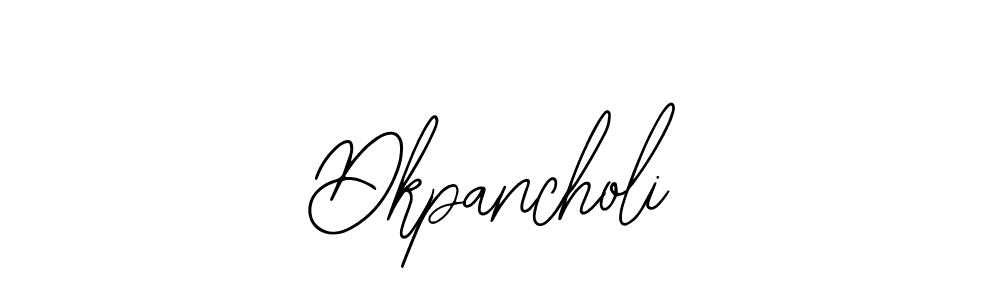 It looks lik you need a new signature style for name Dkpancholi. Design unique handwritten (Bearetta-2O07w) signature with our free signature maker in just a few clicks. Dkpancholi signature style 12 images and pictures png