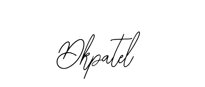 Also You can easily find your signature by using the search form. We will create Dkpatel name handwritten signature images for you free of cost using Bearetta-2O07w sign style. Dkpatel signature style 12 images and pictures png