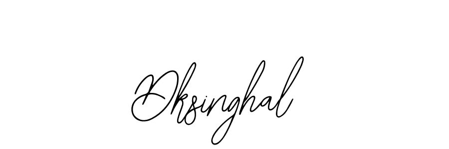 How to Draw Dksinghal signature style? Bearetta-2O07w is a latest design signature styles for name Dksinghal. Dksinghal signature style 12 images and pictures png