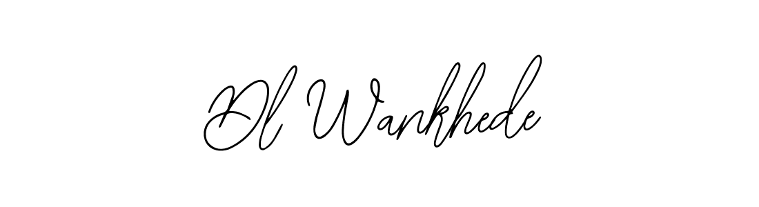 You should practise on your own different ways (Bearetta-2O07w) to write your name (Dl Wankhede) in signature. don't let someone else do it for you. Dl Wankhede signature style 12 images and pictures png