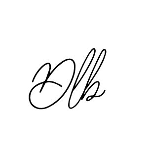 The best way (Bearetta-2O07w) to make a short signature is to pick only two or three words in your name. The name Dlb include a total of six letters. For converting this name. Dlb signature style 12 images and pictures png