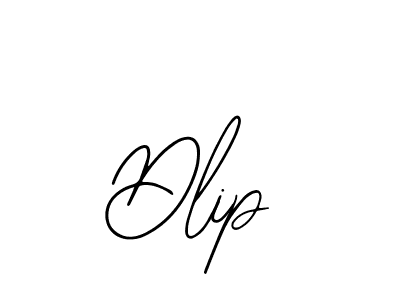 How to make Dlip name signature. Use Bearetta-2O07w style for creating short signs online. This is the latest handwritten sign. Dlip signature style 12 images and pictures png