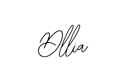 How to make Dllia name signature. Use Bearetta-2O07w style for creating short signs online. This is the latest handwritten sign. Dllia signature style 12 images and pictures png
