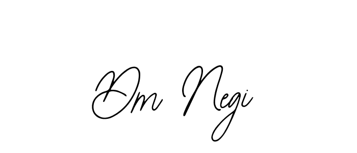 How to make Dm Negi name signature. Use Bearetta-2O07w style for creating short signs online. This is the latest handwritten sign. Dm Negi signature style 12 images and pictures png